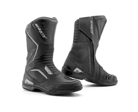 INCALTAMINTE - Ghete moto Seventy SD-BT2 negru