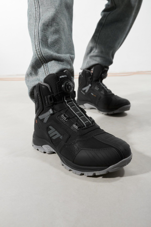 Ghete moto Seventy SD-BA7 Stelvio negru/gri [2]