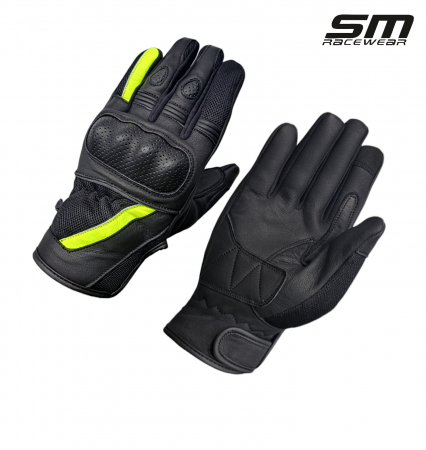 Piele + Textil - Manusi AirFlow