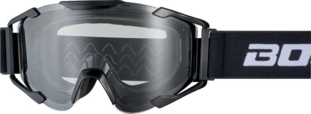 CASTI - Ochelari motocross Bogotto B-ST alb negru