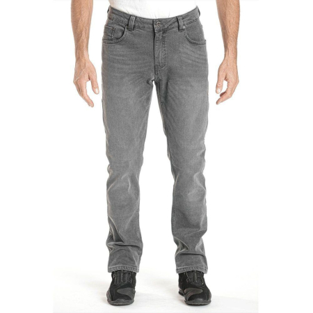 Blugi - Blugi moto Ixon Tony gri (washed grey)