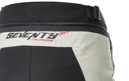 Pantaloni moto Seventy SD-PT1 negru/gri [2]