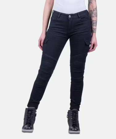 ECHIPAMENTE DAMA - Pantaloni moto textili dama Course Cargo Wasteland - Urban/Touring - Protecții CE - Intarituri - Design casual, potriviti si pentru birou