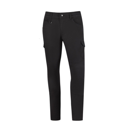 Pantaloni moto Seventy SD-PC24 Teide Cargo negru [1]