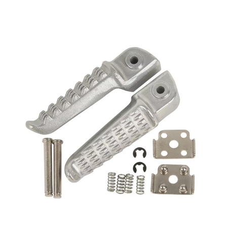 Scărițe moto pasager/spate Kawasaki Z750, Z1000, ER-6N, ZX-6R, ZX-10R, Ninja 250R, ZZR1400, Versys 650 – footrest / footpeg din aluminiu [1]