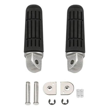 Scarite Moto - Scărițe moto pasager/spate Yamaha FZ6, FZ1, FJR1300, XJ6, FZ6R, XJR1300, XJR1200, Fazer 1000 – footrest / footpeg – Model Longitudinal