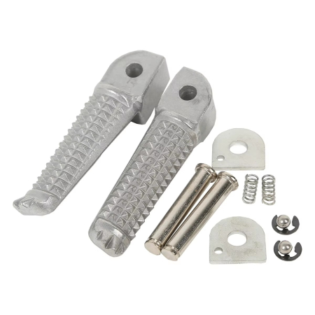Scărițe moto pasager/spate Yamaha YZF-R1, FZS600 Fazer, YZF600R Thundercat, XJR400, FZR600, TRX850, FZ400 – footrest / footpeg din aluminiu [1]