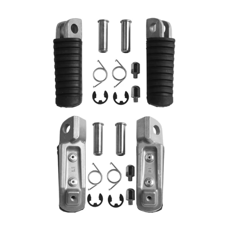 Scărițe moto pilot/față Kawasaki Z750, Z1000, Ninja 250R, ZRX1200, ZRX1100, ZZR1100, ZX-9R – footrest / footpeg – Model Transversal [2]