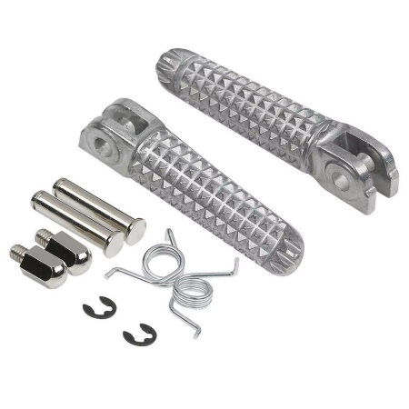 Scărițe moto pilot/față Yamaha YZF-R1, YZF-R6, R6S, R1M, R1S – footrest / footpeg din aluminiu [1]