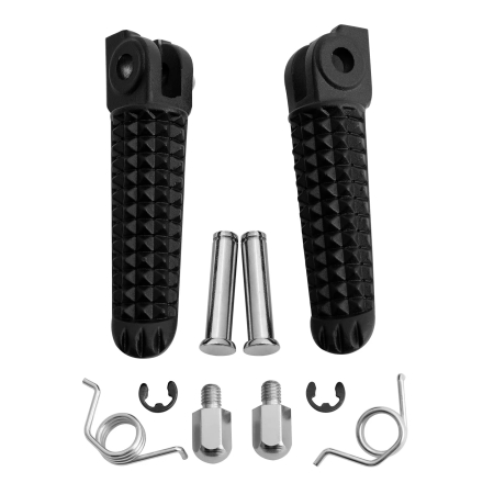Scărițe moto pilot/față Yamaha YZF-R1, YZF-R6, R6S, R1M, R1S – footrest / footpeg din aluminiu [1]