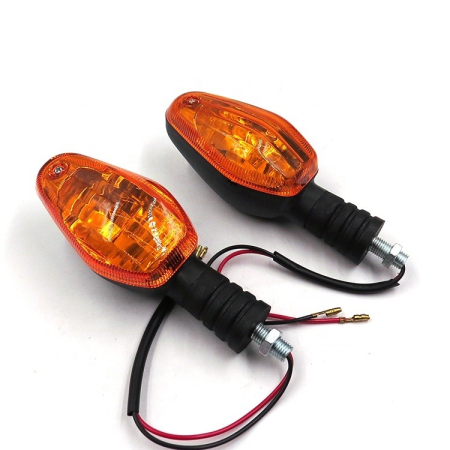 Semnalizari moto - Semnalizări moto universale portocalii cu prindere pe șurub – turn signal / indicator TCMT