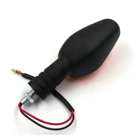 Semnalizări moto universale portocalii cu prindere pe șurub – turn signal / indicator TCMT [3]