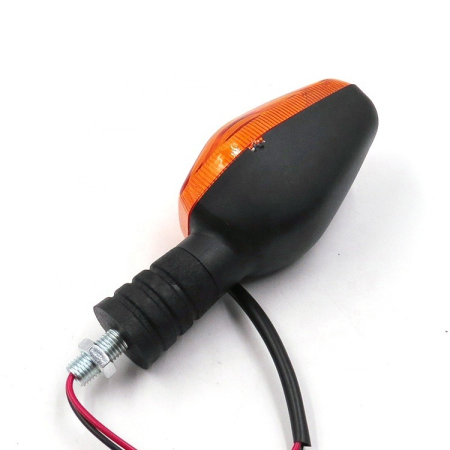 Semnalizări moto universale portocalii cu prindere pe șurub – turn signal / indicator TCMT [2]
