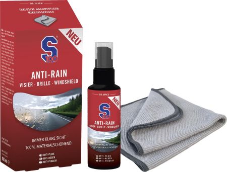 PRODUSE INTRETINERE - Spray anti-ploaie S100 100 ml, inclusiv cârpă din microfibră