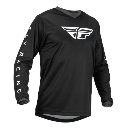 CAMASI - Tricou cross Fly Racing F-16 negru alb