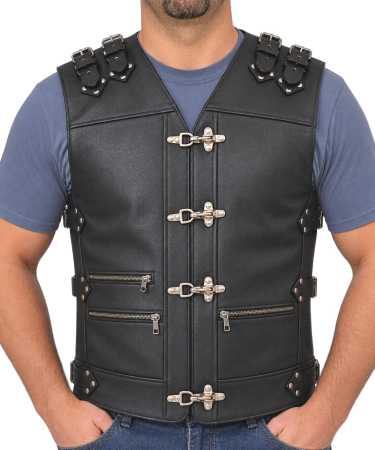 Vesta moto SM Racewear Amsel - piele bovina [6]
