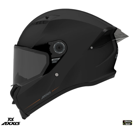 ECHIPAMENTE - Casca moto integrala Axxis Fenix A1 negru lucios - tip viziera: MT-V-31B - DKS429