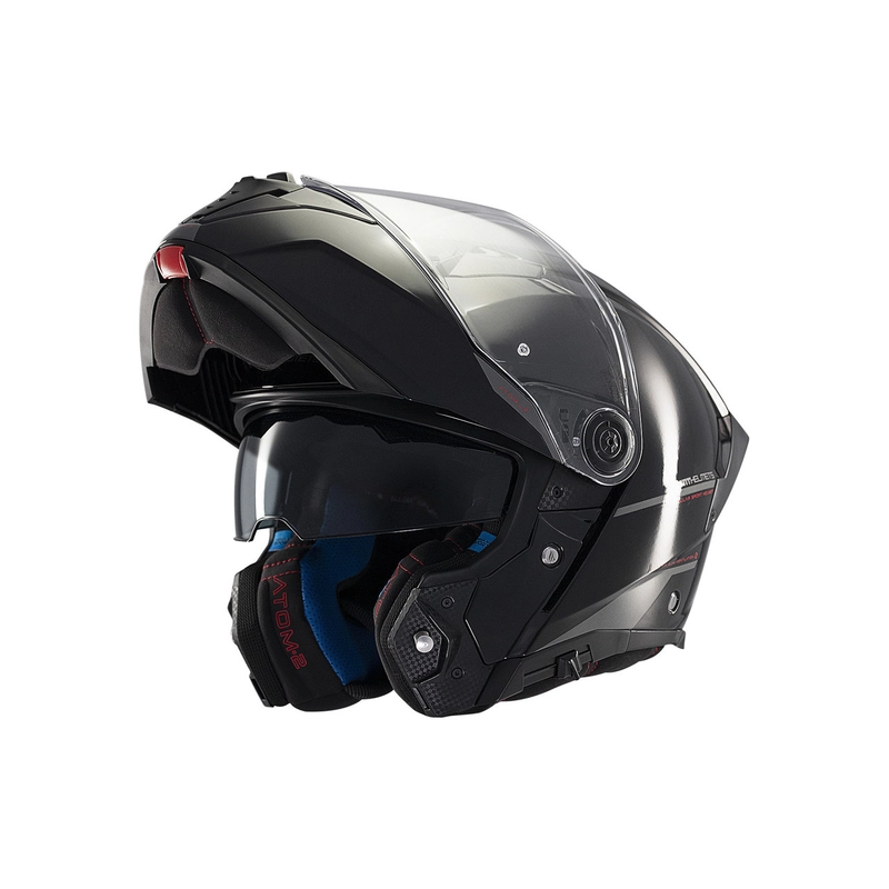 ECHIPAMENTE - Casca moto MT Atom 2 SV A1 - Flip-Up, Pinlock Ready, HIRP - ECE 22.06/DOT