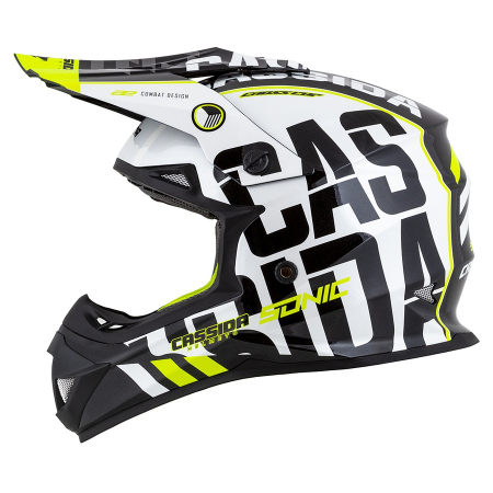 Echipament Cross  & ATV - Casca moto enduro/atv Cassida Cross Cup Sonic - Design Aerodinamic, Interior Detasabil