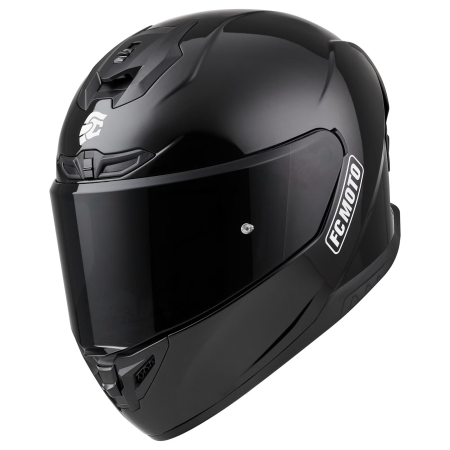ECHIPAMENTE - Casca moto integrala FC-Moto G-361-S, negru lucios ECE 22.06