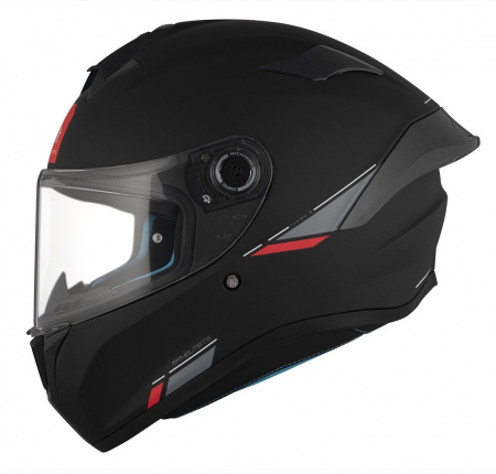 ECHIPAMENTE - Casca moto integrala MT Targo S A1 - Negru Mat, HIRP, ECE 22.06/DOT