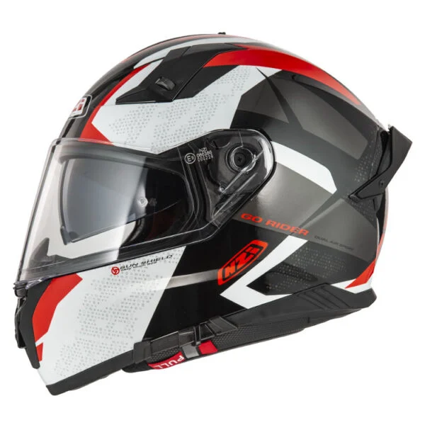 ECHIPAMENTE - Casca moto NZI Go Rider Stream Duo Trident - Pinlock Ready, Bluetooth Ready - ECE 22.06