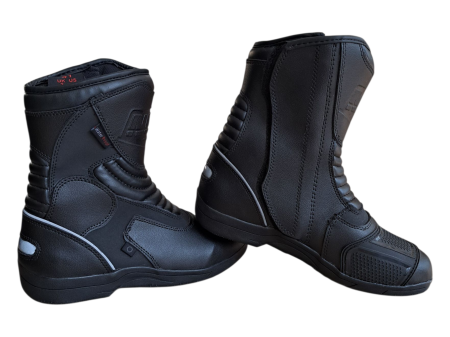 Incaltaminte dama - Cizme moto Nuru Road - piele naturala si compozit - certiicate CE