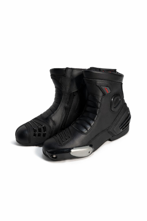 ECHIPAMENTE - Cizme moto SM Racewear New N3 - piele naturala si compozit, protectii calcai-degete-lateral