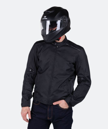ECHIPAMENTE - Geaca Textil Course 1.5 - Barbati - Protectii CE - Negru