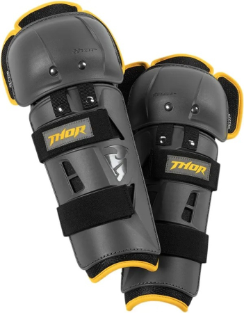 ECHIPAMENTE - Genunchiere moto Thor Sector GP - Intarituri din plastic si prindere cu benzi elastice Velcro