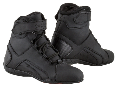 ECHIPAMENTE - Ghete moto Kore Velcro 2.0 - Certificate CE - Negre