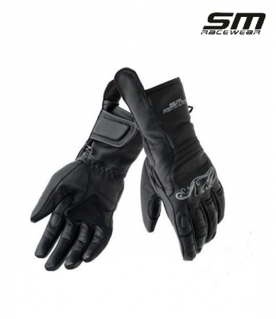 Manusi dama - Manusi moto pentru dama SM Racewear Venus - design elegant, protectie maxima si confort premium