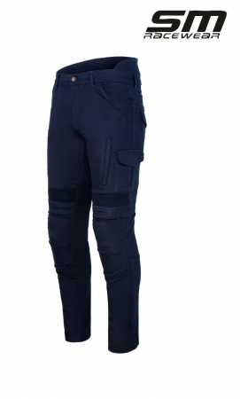 Pantaloni - Pantaloni moto textili SM Racewear Cargo - Barbati - Urban/Touring - Protectii CE - Intarituri Kevlar in zonele critice - Diverse culori
