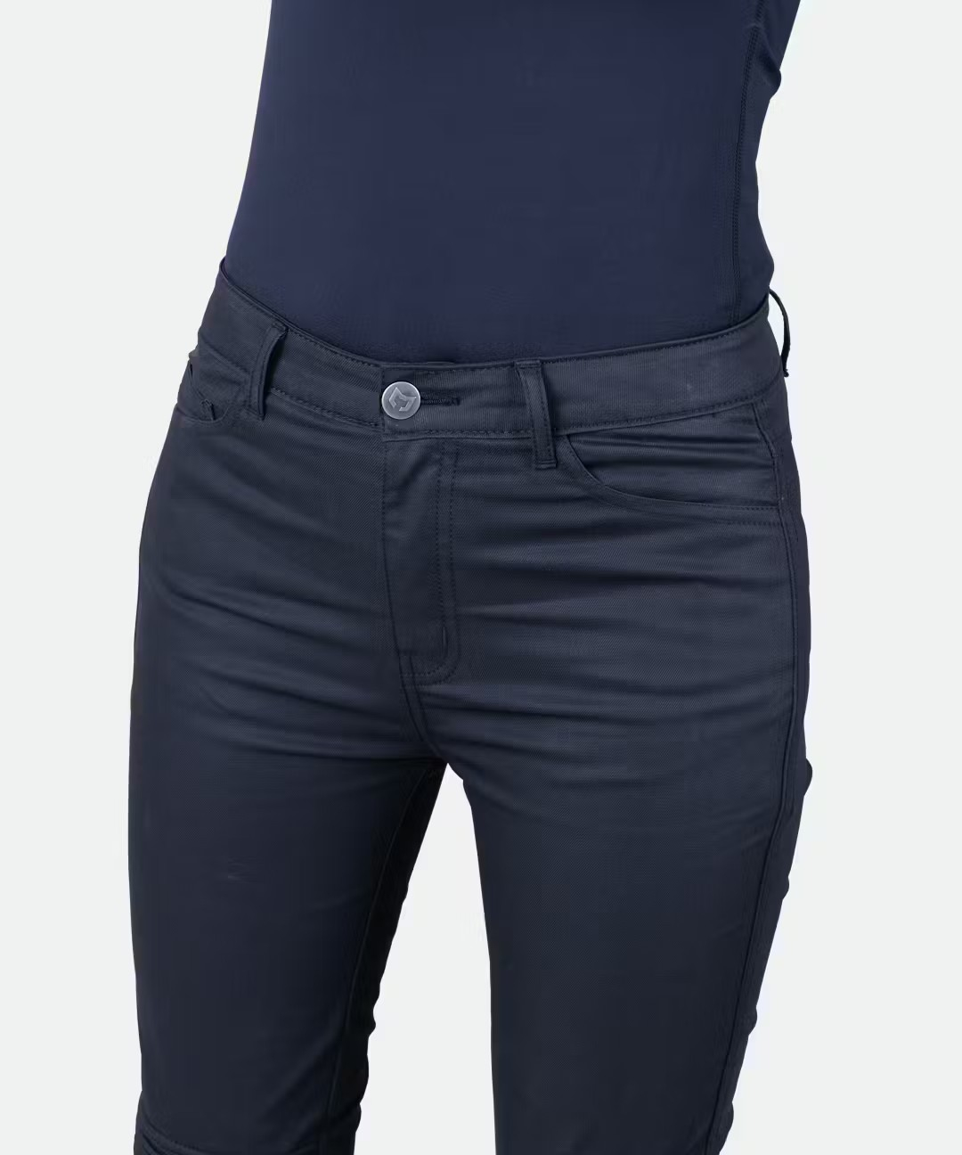 Blugi moto textili dama Course Cara - Urban/Touring - Protecții CE - Design casual [2]