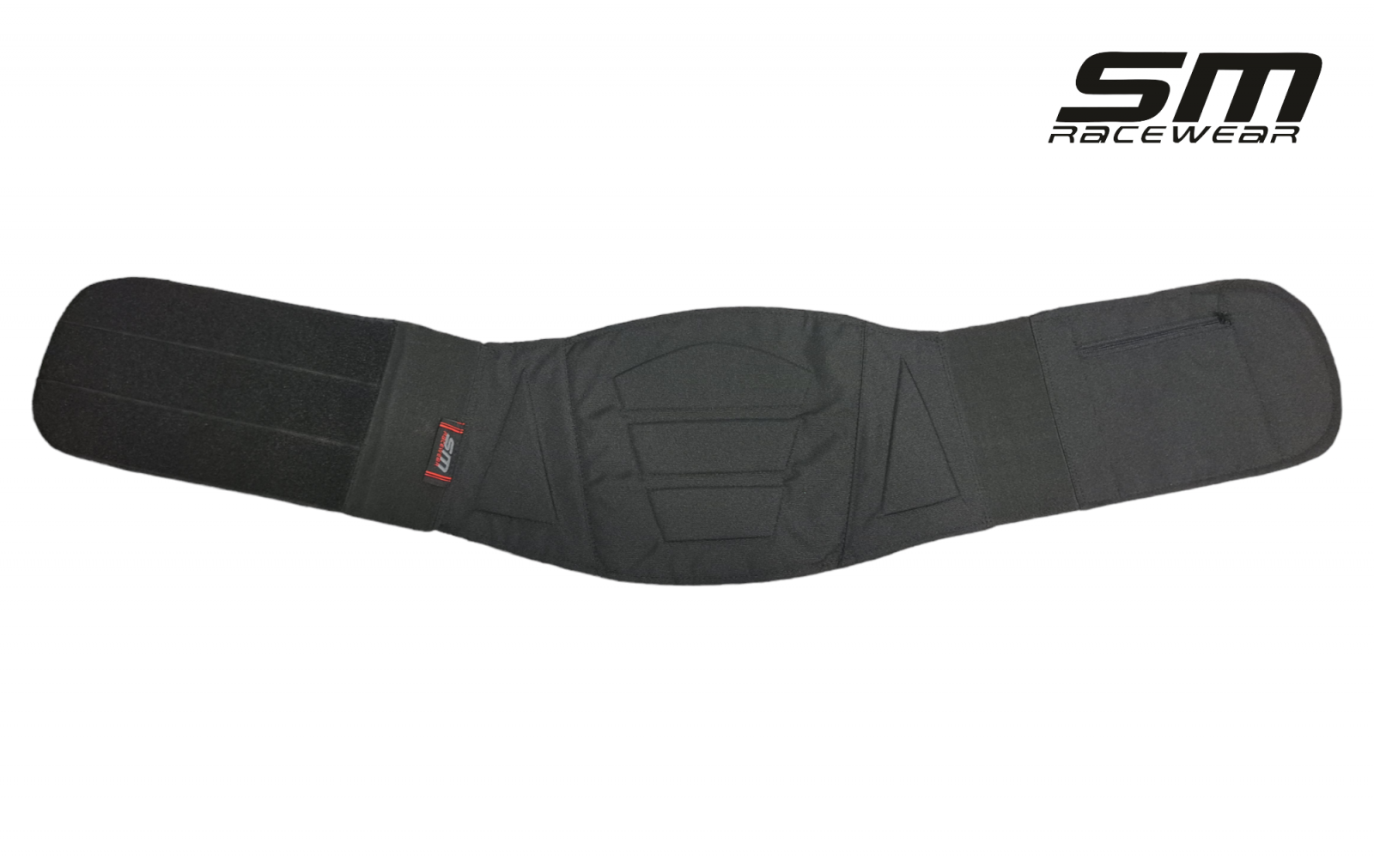 Brau moto SM Racewear GTX - constructie ergonomica, protectii soft coloana, material elastic lateral si inchidere Velcro [2]