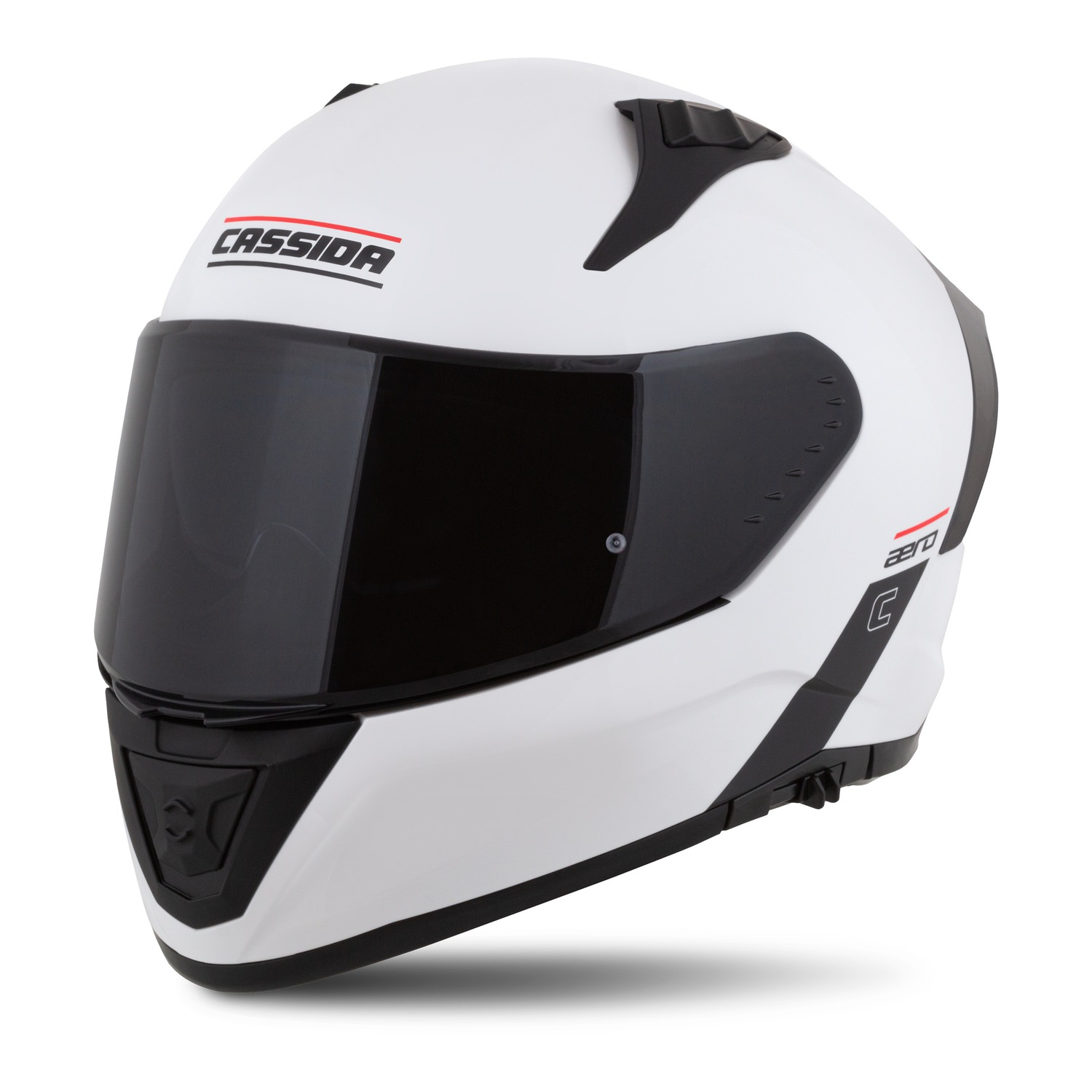 Casca integrala Cassida Aero Solid - Alb-Negru Omologare ECE 22.06. [9]