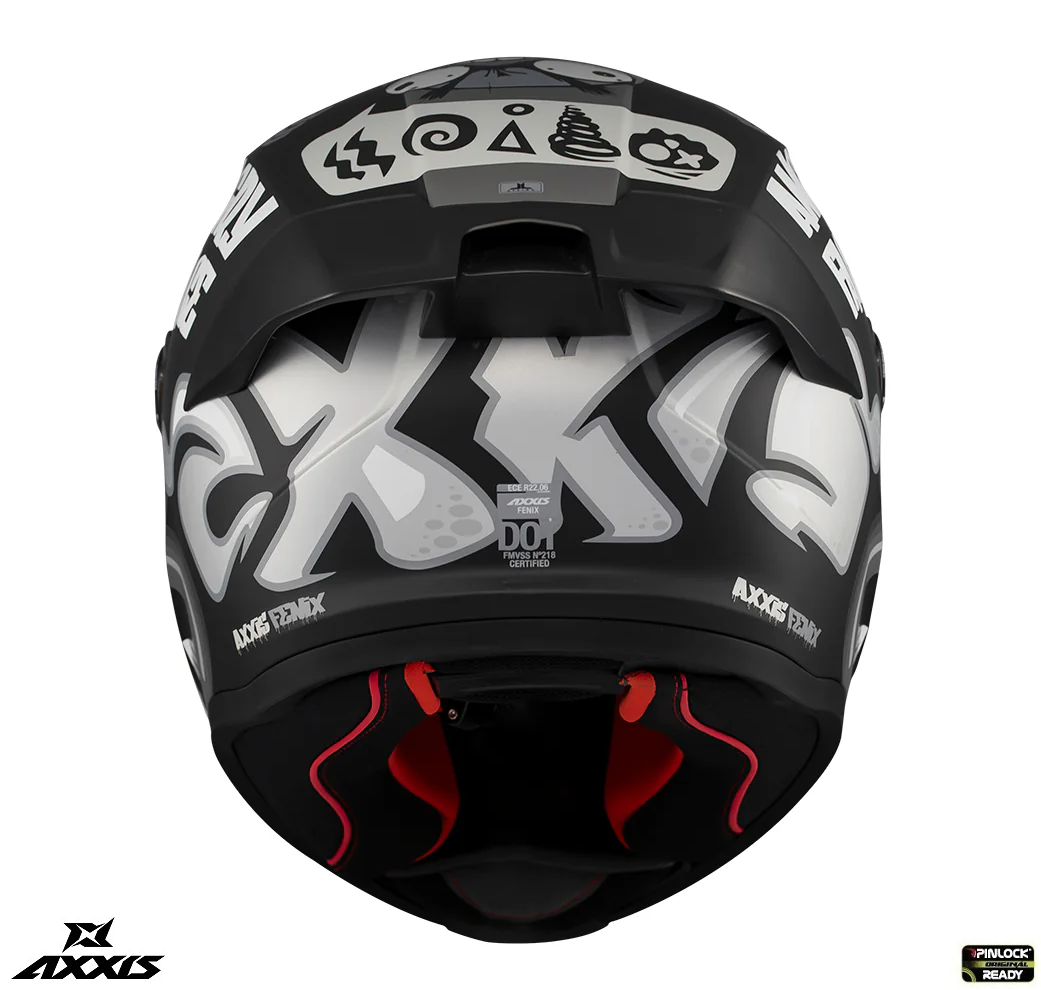 Casca integrala Axxis Fenix Angry Face B2 negru mat - tip viziera: MT-V-31B - DKS429 [4]