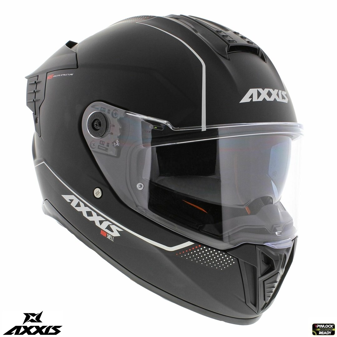 Casca moto integrala Axxis Hawk SV A1 - Ochelari Soare Integrati, ECE 22.06/DOT [3]