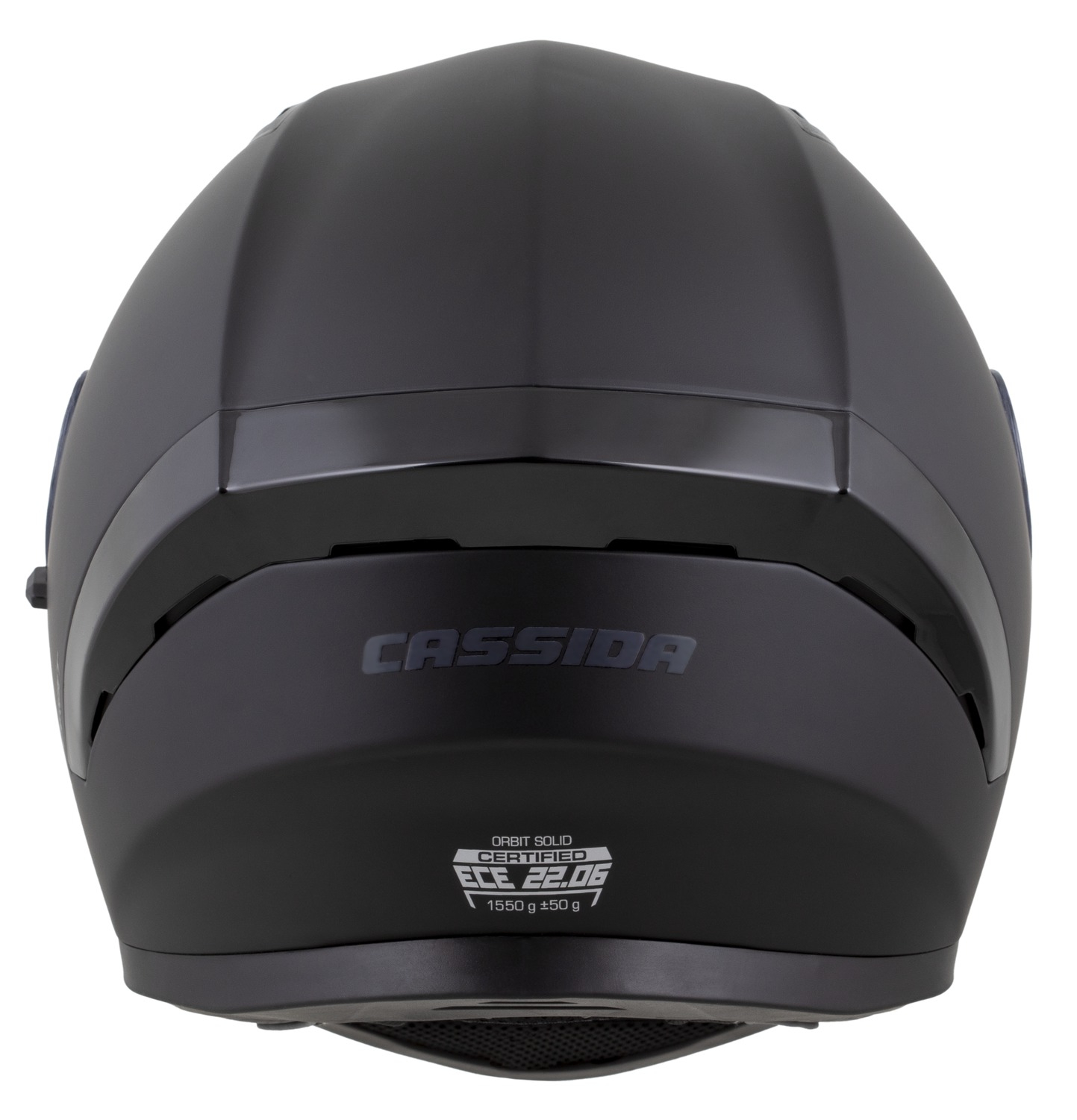 Casca Integrala Cassida Orbit Solid - Negru Mat-Gri Omologare ECE 22.06. [4]