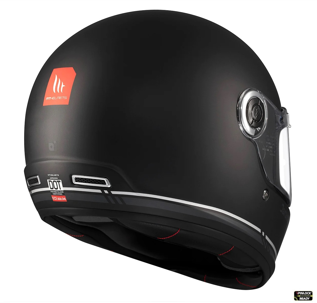 Casca moto integrala retro MT Jarama SV B2 - Cafe Racer, Viziera Solara - ECE 22.06 [3]