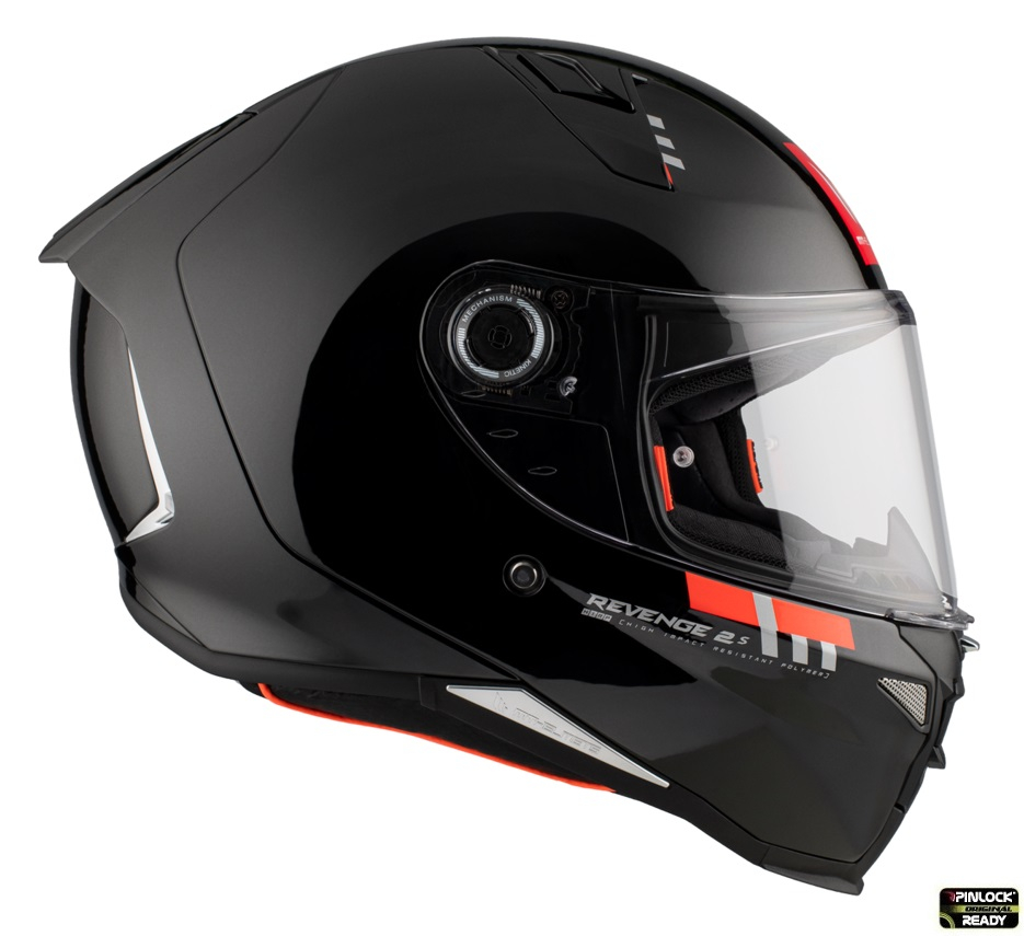 Casca moto integrala MT Revenge 2 S A1 - Negru Lucios, ECE 22.06/DOT [4]