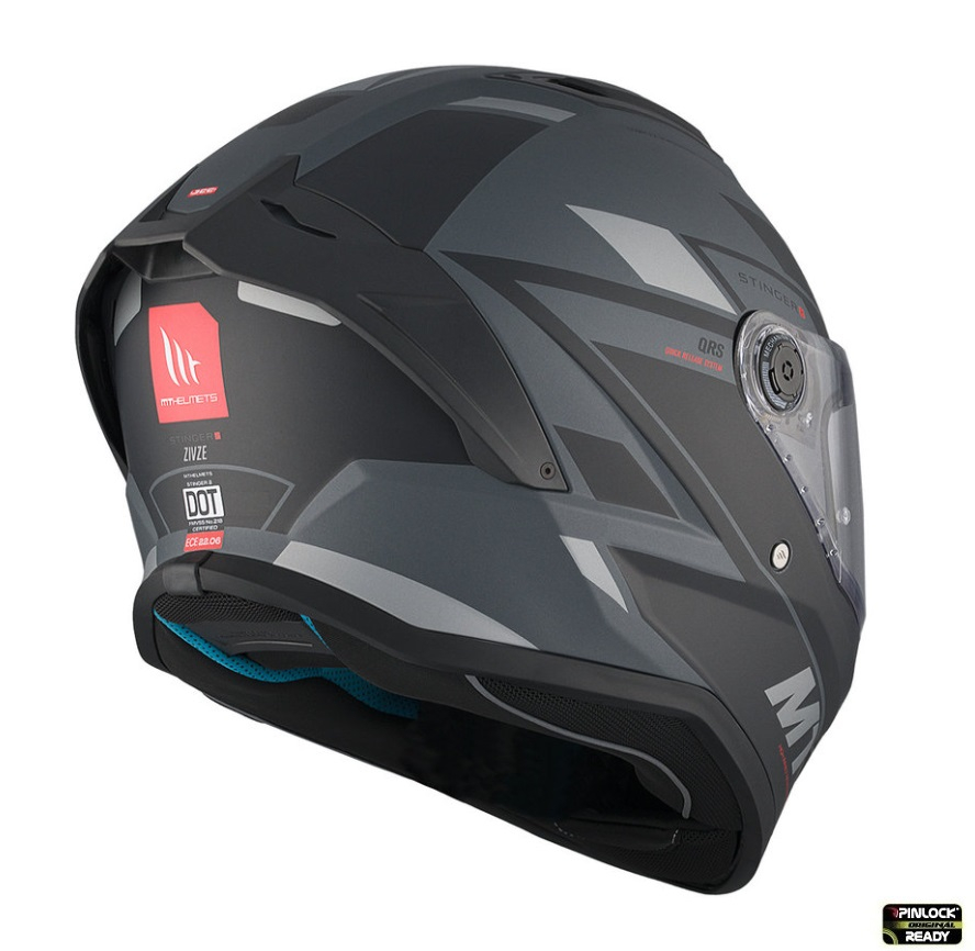 Casca moto integrala MT Stinger 2 A12 - Diverse culori - HIRP, ECE 22.06/DOT [13]