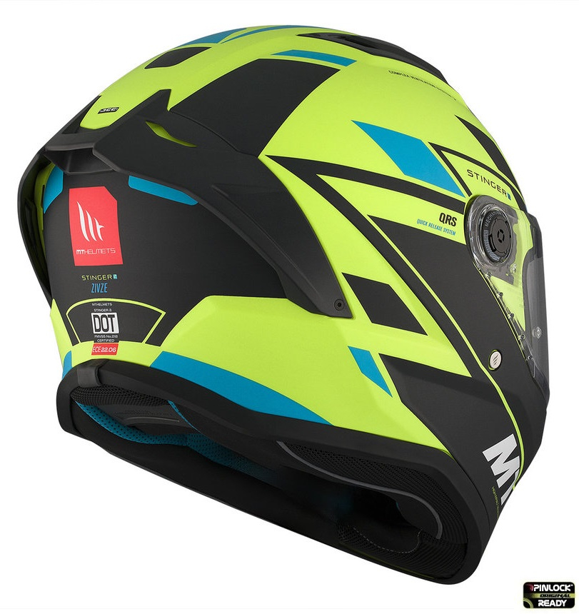 Casca moto integrala MT Stinger 2 A12 - Diverse culori - HIRP, ECE 22.06/DOT [20]