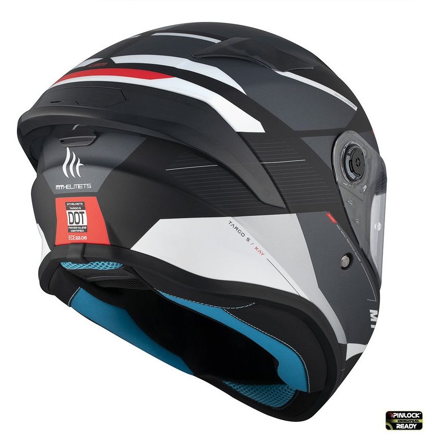 Casca integrala MT Targo S A12 - Siguranta ECE 22.06 - Design Sportiv [14]
