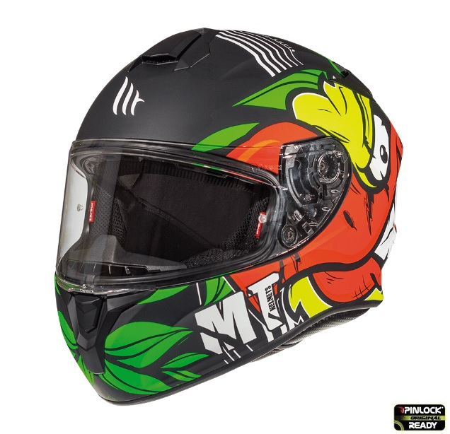 Casca moto integrală MT Targo Truck A2 - Galben Fluor - Vizibilitate Maxima, ECE/DOT [3]
