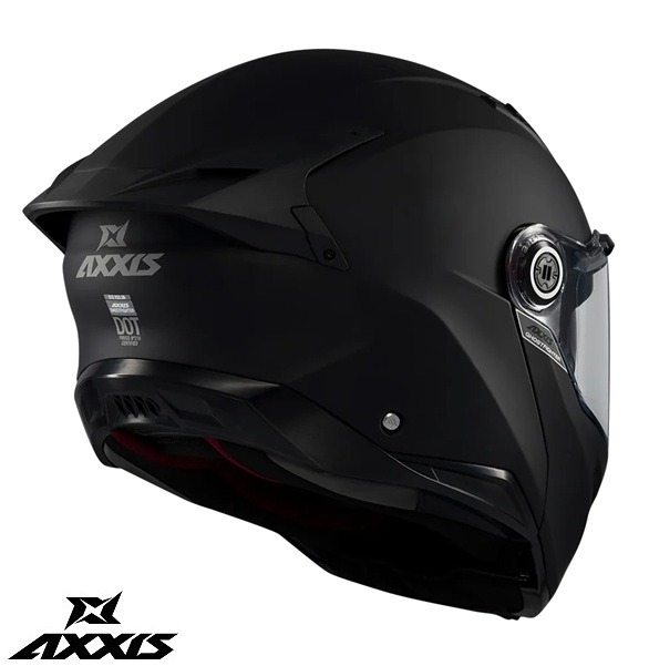 Casca modulabila (flip-up) Axxis GhostFighter SV A1 negru mat (ochelari soare integrati) Pinlock Ready - tip viziera: MT-V-36 [6]