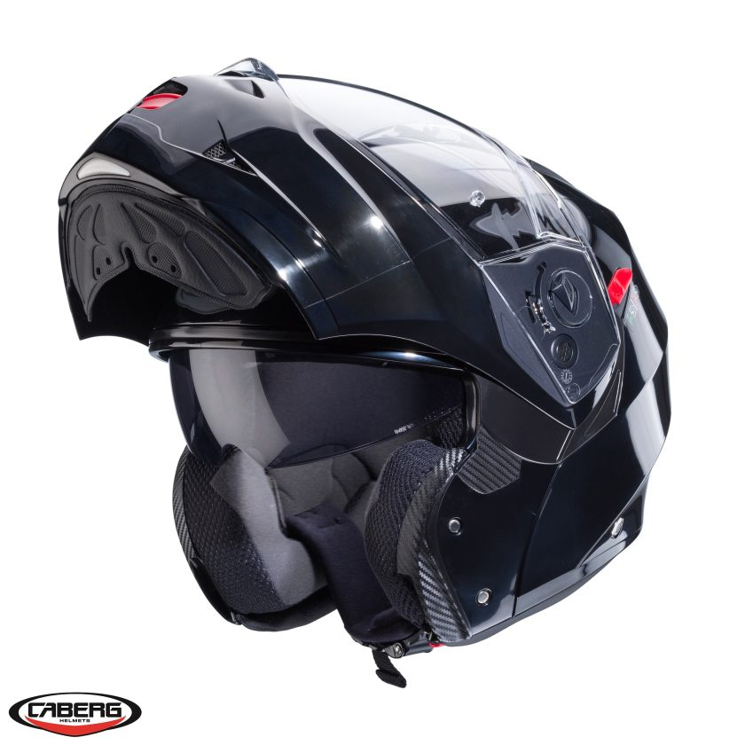 Casca moto modulara Caberg Duke X SV - Flip-Up, 5★ SHARP, Vizieră Solara, ECE 22.06 P/J - Pinlock Ready/Made in Italy [1]