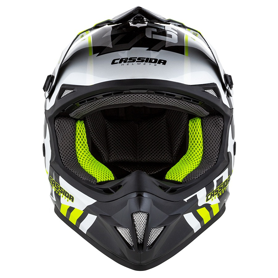 Casca moto enduro/atv Cassida Cross Cup Sonic - Design Aerodinamic, Interior Detasabil [1]