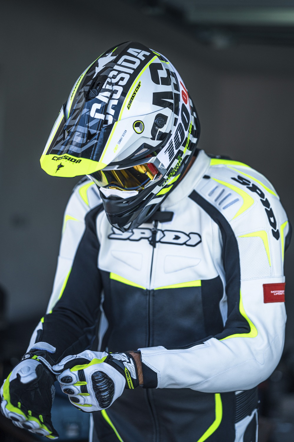 Casca moto enduro/atv Cassida Cross Cup Sonic - Design Aerodinamic, Interior Detasabil [9]