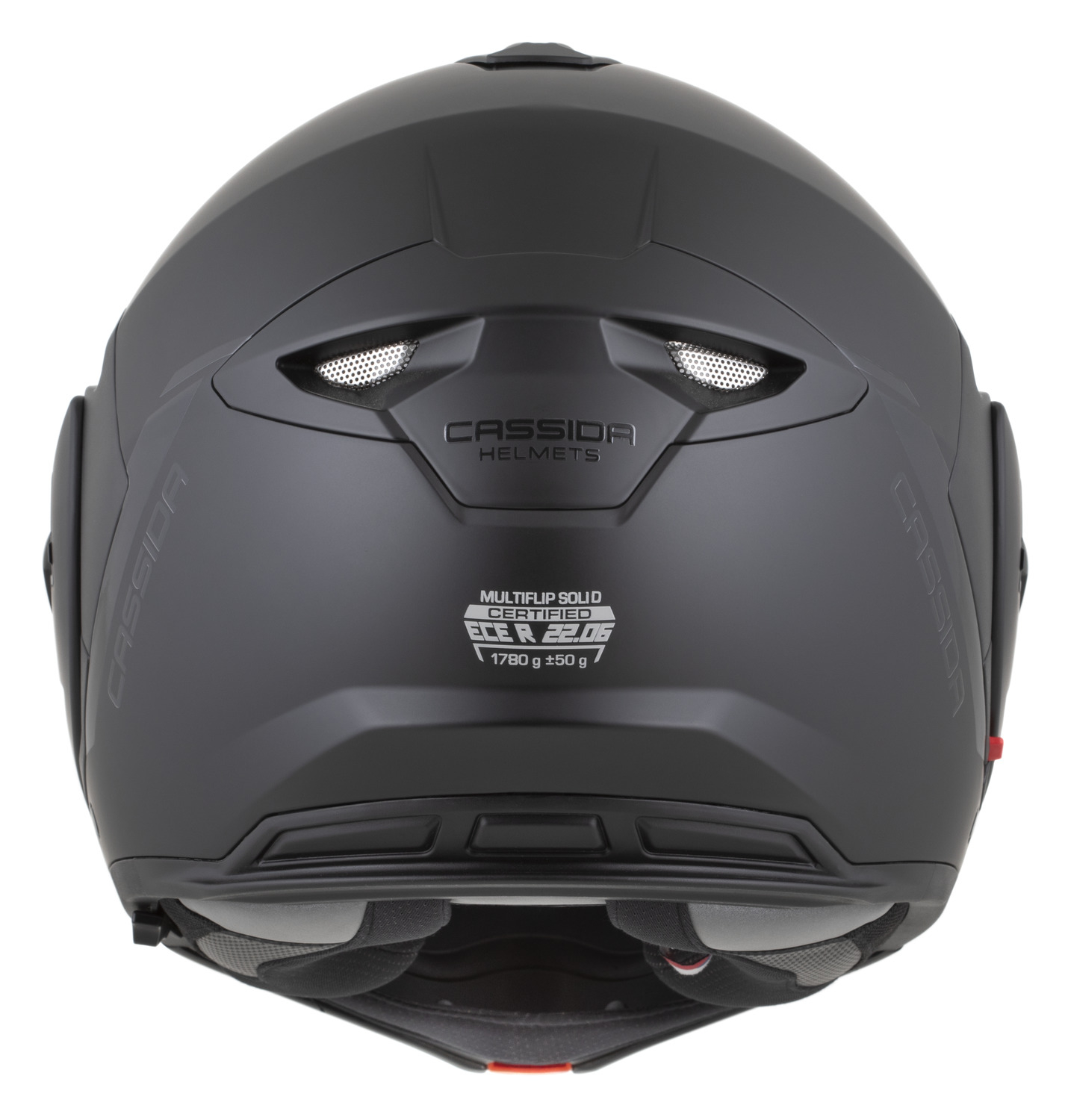Casca moto Flip-Back, Cassida Black Out Multiflip Solid cu Ochelari Soare Integrati [13]